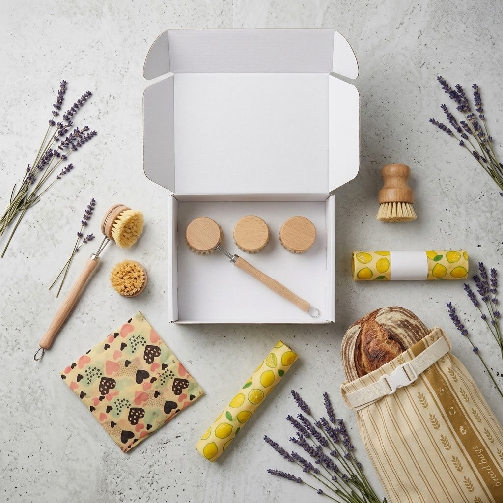 Orvena Küchen-Box, Zero-Waste-Set für die Küche (KI-generiert)